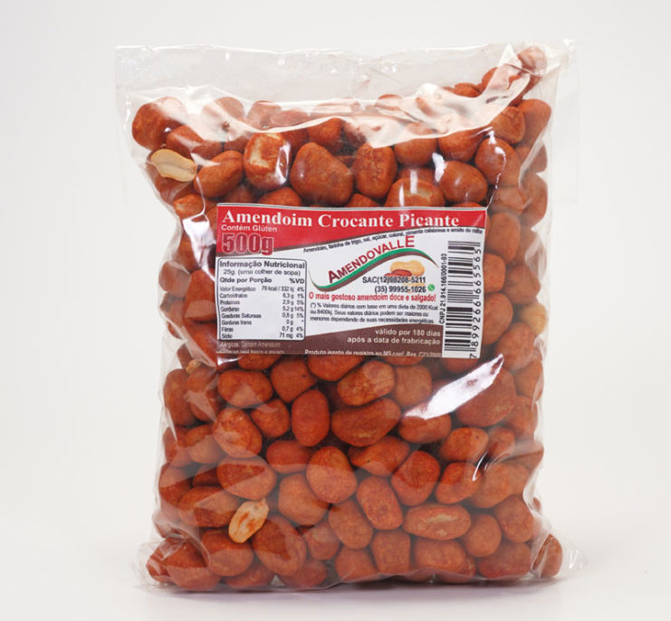 Amendoim Crocante Picante 500g