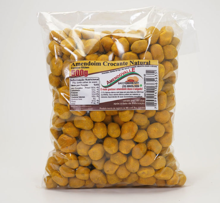 Amendoim Crocante Natural 500g