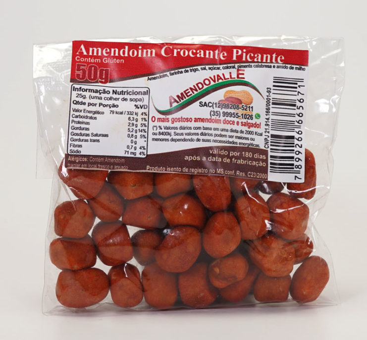 Amendoim Crocante Picante 50g