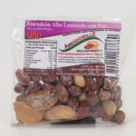 Amendoim com pele salgado com alho laminado 40g
